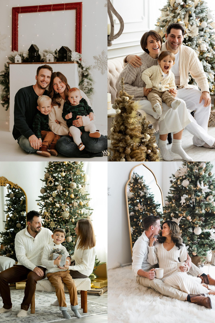 CHristmas Photoshoot Ideas for Family